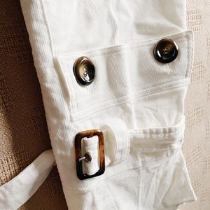 Boohoo Mini White Dress